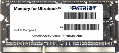 Patriot PSD34G1600L81S DDR3 PC-12800 4Gb