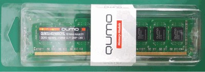 Qumo 8GB DDR3 PC3-12800 QUM3U-8G1600C11L