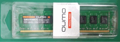 Qumo 8GB DDR3 PC3-12800 QUM3U-8G1600С11L