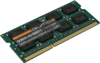Qumo QUM3S-4G1600K11L DDR3 PC-12800 4Gb