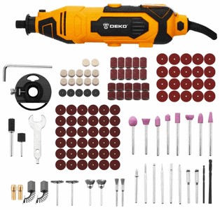 Гравер Deko DKRT200E SET 126 (063-1415)