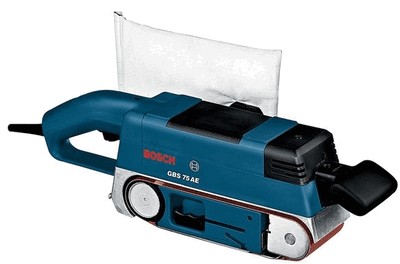 Ленточная шлифовальная машина Bosch GBS 75 AE Set Professional