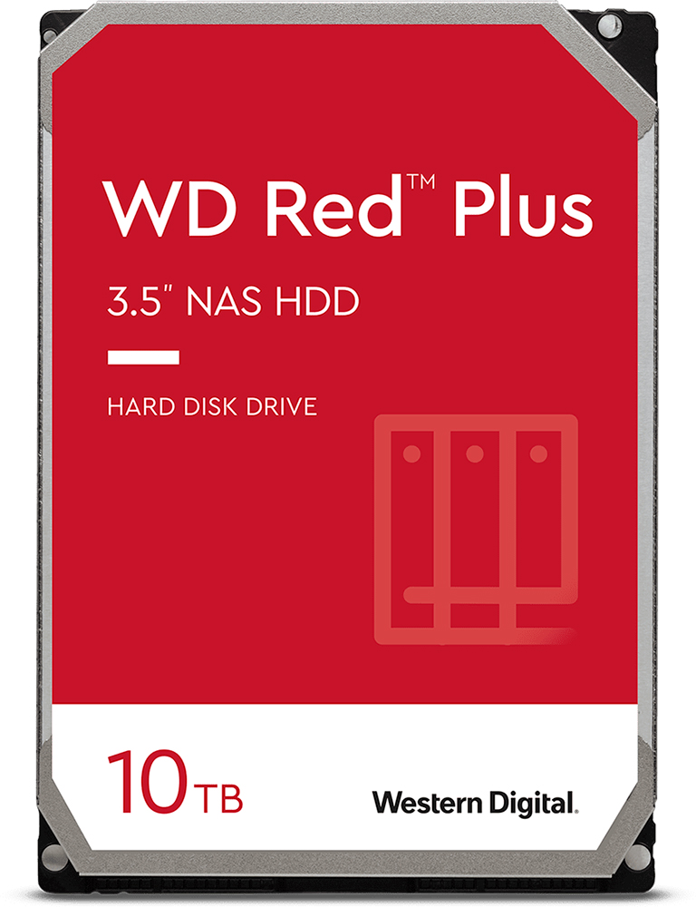 HDD Western Digital Red Plus 10Tb WD101EFBX