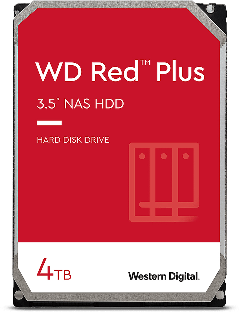 HDD Western Digital Red Plus 4Tb WD40EFZX