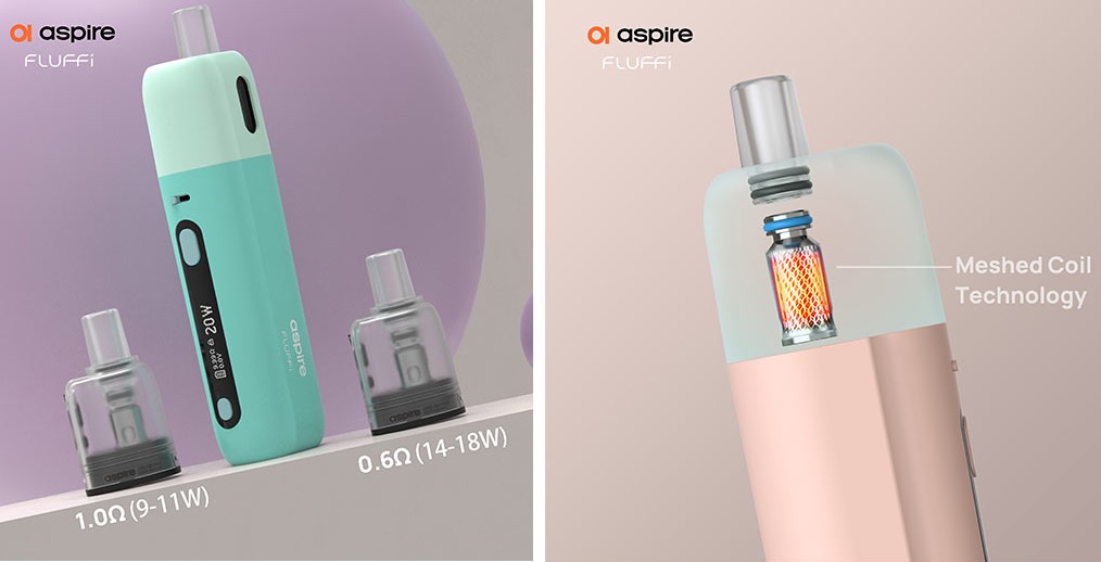 Aspire Fluffi POD kit