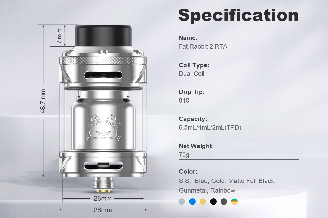 Hellvape Fat Rabbit 2 RTA