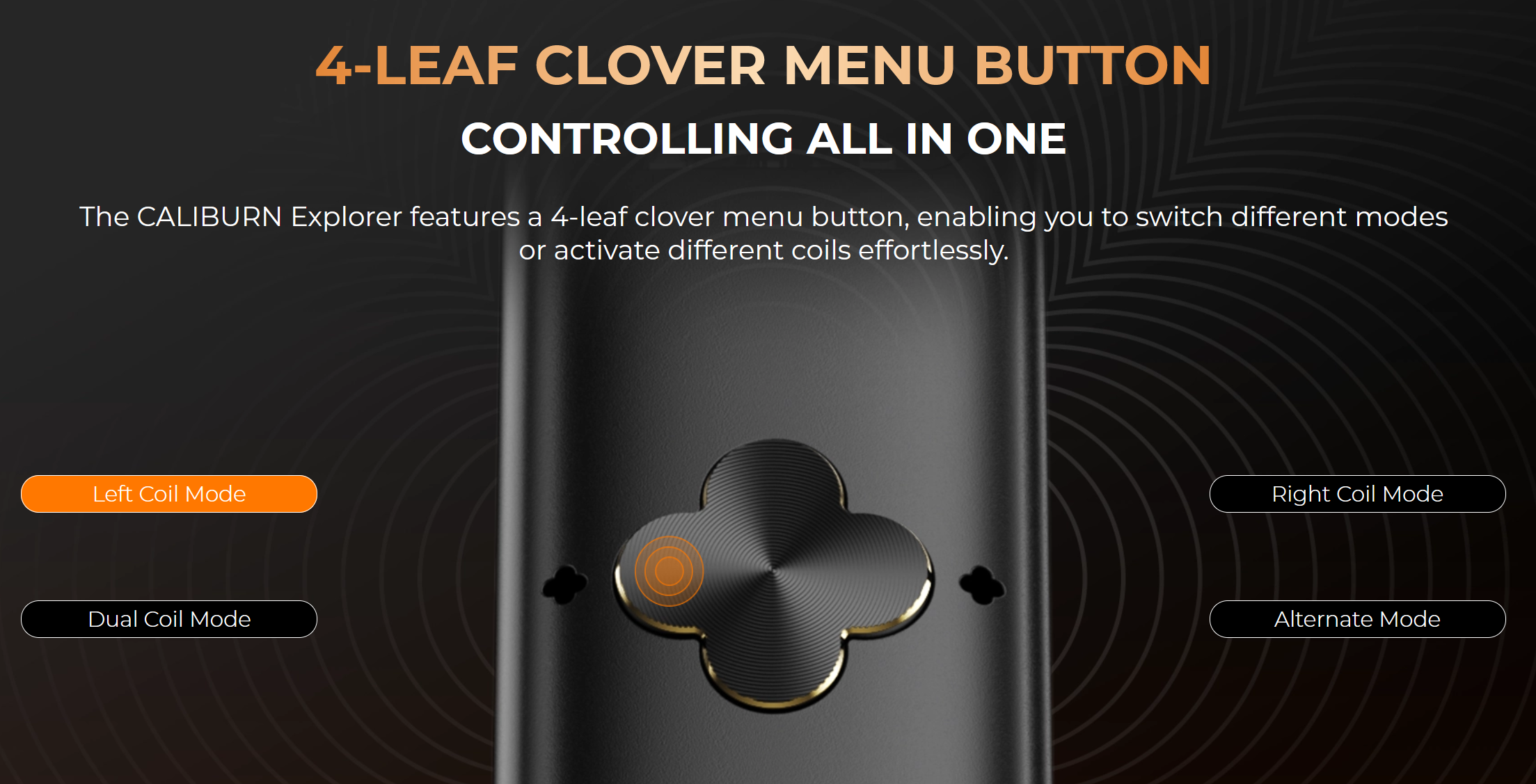 Uwell Caliburn Explorer POD kit