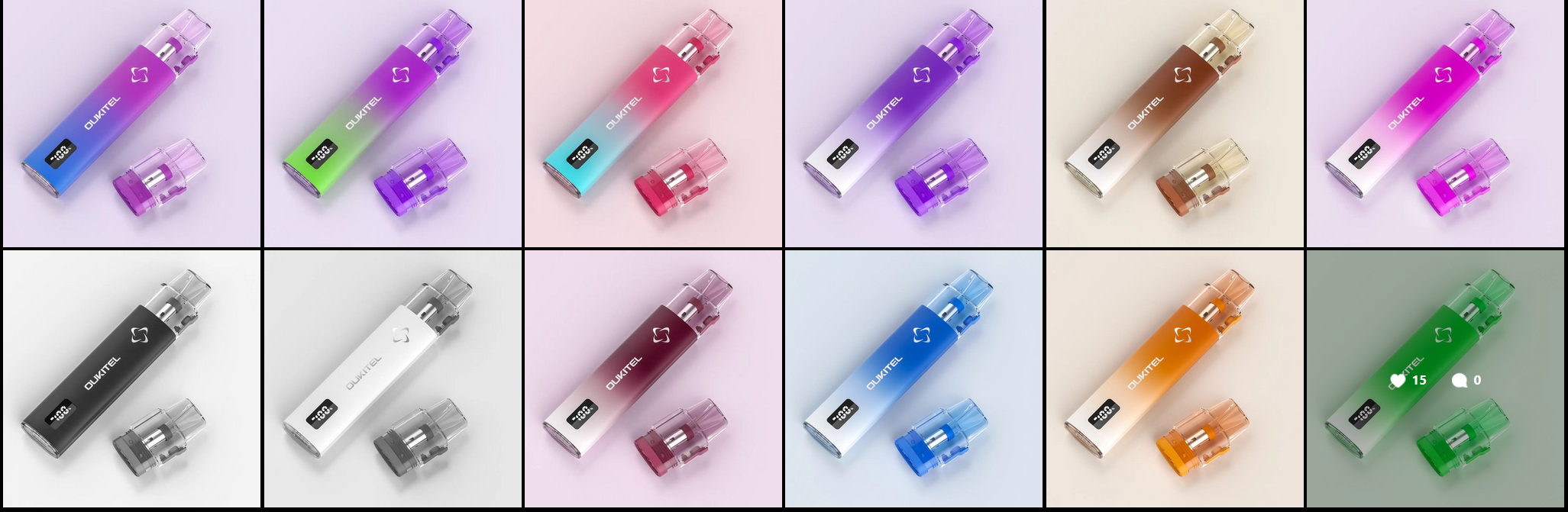 Oukitel ECHO Refillable POD system