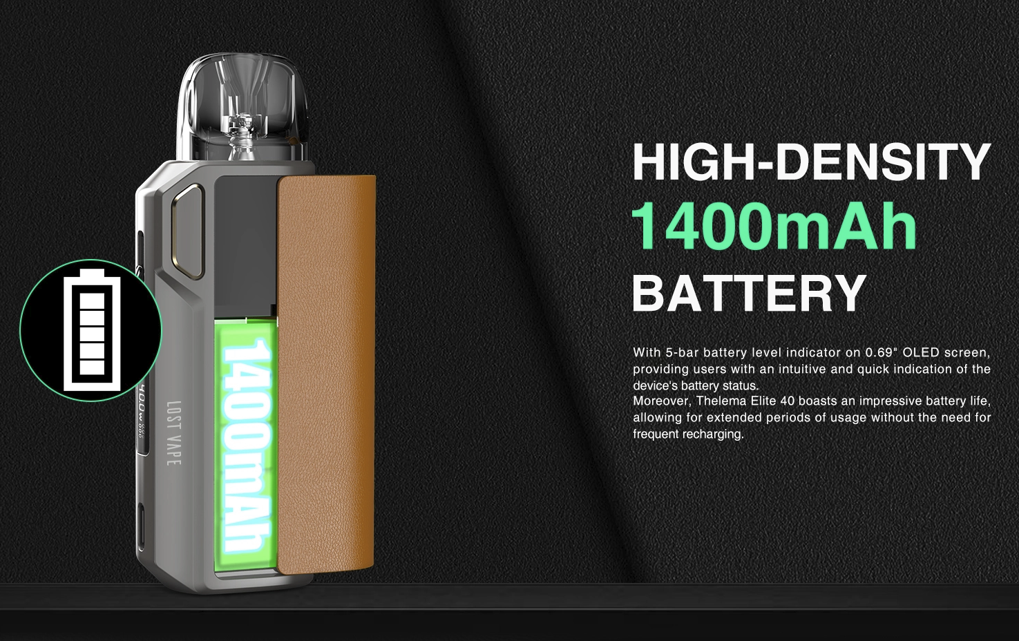 Lost Vape Thelema Elite 40 POD kit