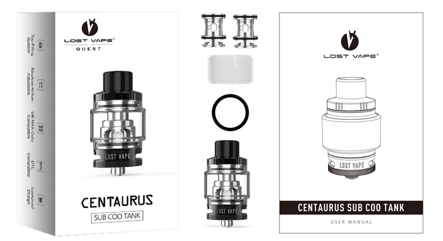 Lost Vape Centaurus Sub Coo tank