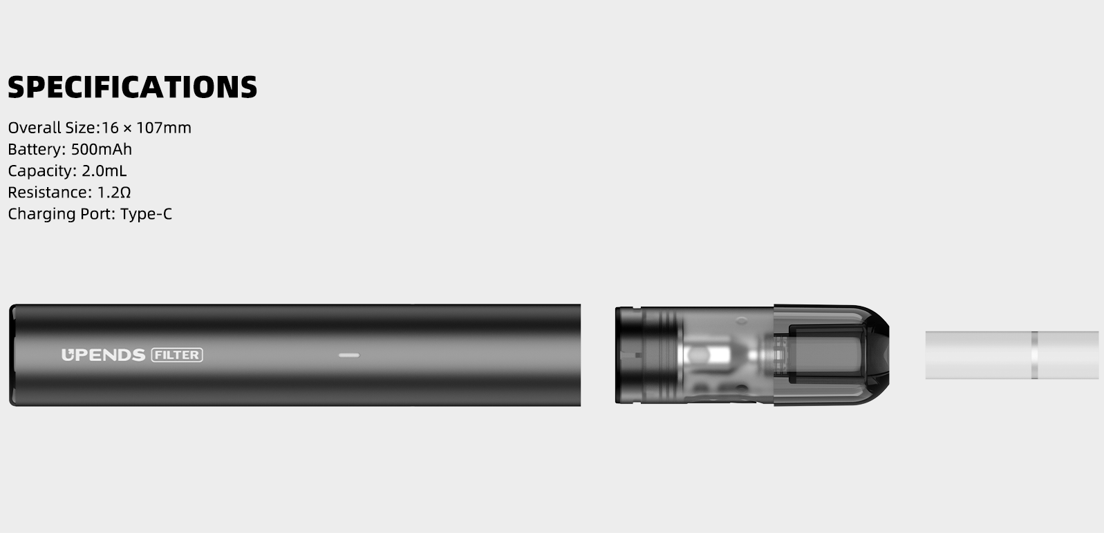 Upends FILTER POD kit