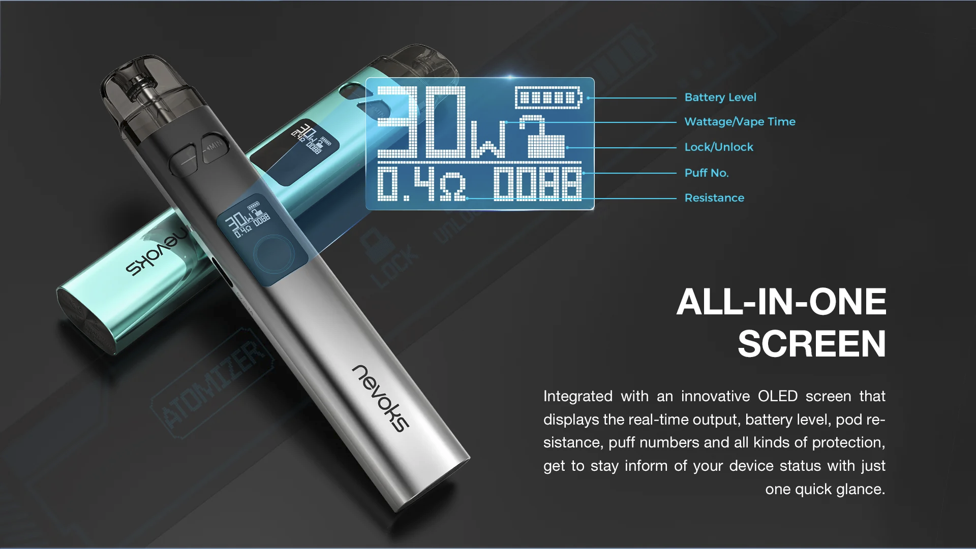 Nevoks Feelin A2 POD kit