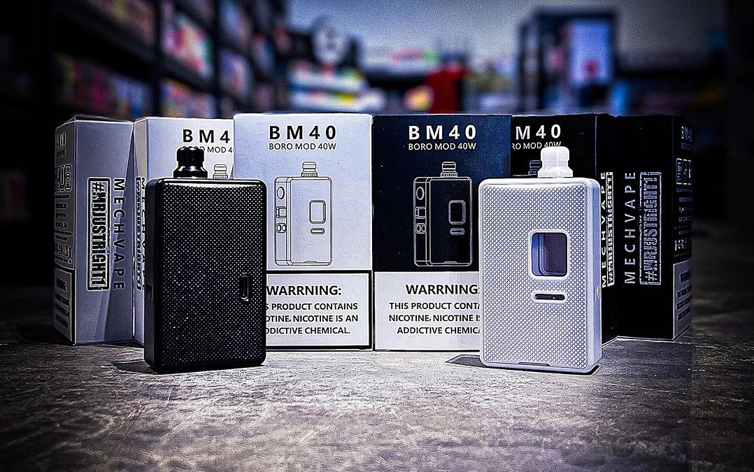 MECHVAPE x Mrjustright BM40 Boro mod 40W