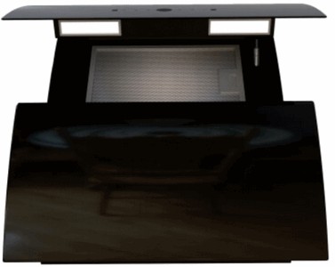 Вытяжка Backer AH60E-THSL200C Black Glass