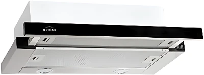 Вытяжка Elikor Интегра Glass 45Н-400-В2Д (нержавеющая сталь/стекло черное)