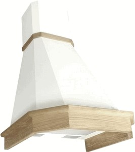 Вытяжка Elikor Камин Грань 60П-650-П3Л (бежевый/дуб неокрашенный)