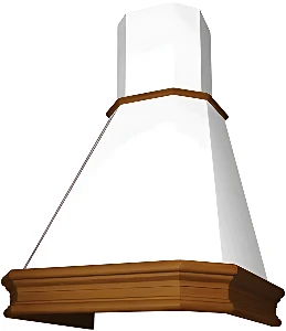 Вытяжка Elikor Пергола 60П-650-П3Л (бежевый/дуб коричневый)