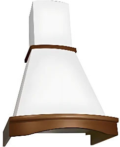 Вытяжка Elikor Ротонда 50П-650-П3Л (бежевый/дуб коричневый)