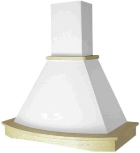 Вытяжка Elikor Ротонда 90П-650-П3Д (бежевый/дуб белый патина)