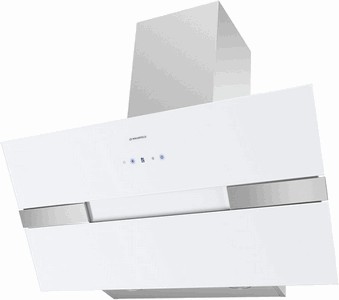 Вытяжка MAUNFELD Mersey 90 (нержавеющая сталь/белое стекло)