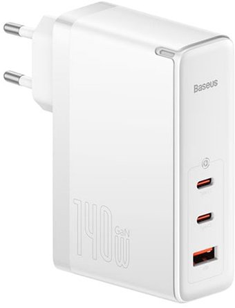 Сетевое зарядное Baseus GaN5 Pro Fast Charger 2C+U 65W