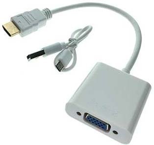 Адаптер Espada HDMI 19 M to VGA 15 F