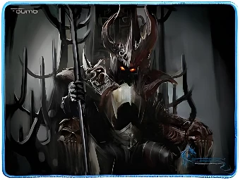 Коврик для мыши QUMO Dragon War Dead King