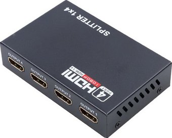 Адаптер USBTOP 1x4 HDMI FullHD 1080P 3D, активный