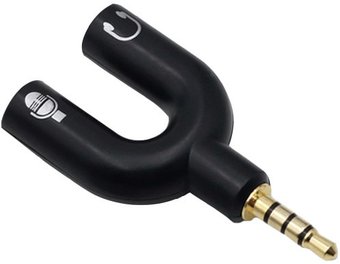 Адаптер USBTOP 3.5mm на 2x3.5mm