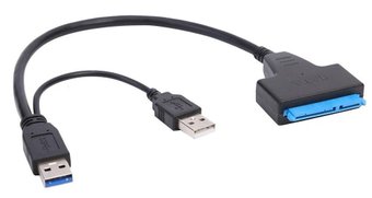 Адаптер USBTOP SATA – USB3.0+USB2.0