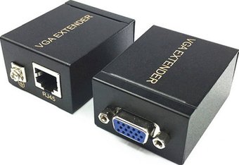 Удлинитель USBTOP VGA на 60м по витой паре RJ45, комплект