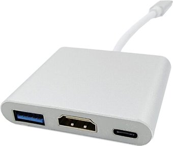 Адаптер USBTOP USB 3.1 Type-C - HDMI/USB Type-C/USB Type-A