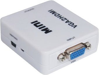 Адаптер USBTOP VGA - HDMI Video Converter Box