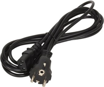 Кабель Telecom TP021-IEC320-C13/SHM-3.0-BK