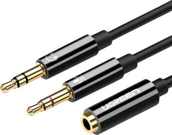 Кабель Ugreen AV140 20898 3.5 мм F - 2 x 3.5 мм M