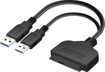 Адаптер USBTOP SATA - USB3.0+USB2.0