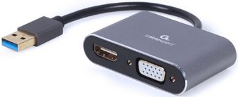 Адаптер Cablexpert A-USB3-HDMIVGA-01
