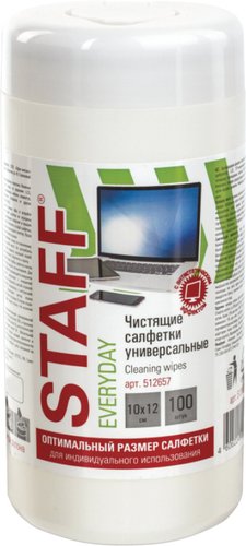 Влажные салфетки Staff Everyday 512657