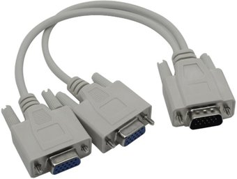 Разветвитель ExeGate VGA - VGAx2 0.3 м EX284939RUS