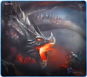 Коврик для мыши QUMO Dragon War Single Warrior