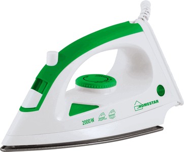 Утюг HOMESTAR HS-4001 (белый/зеленый)
